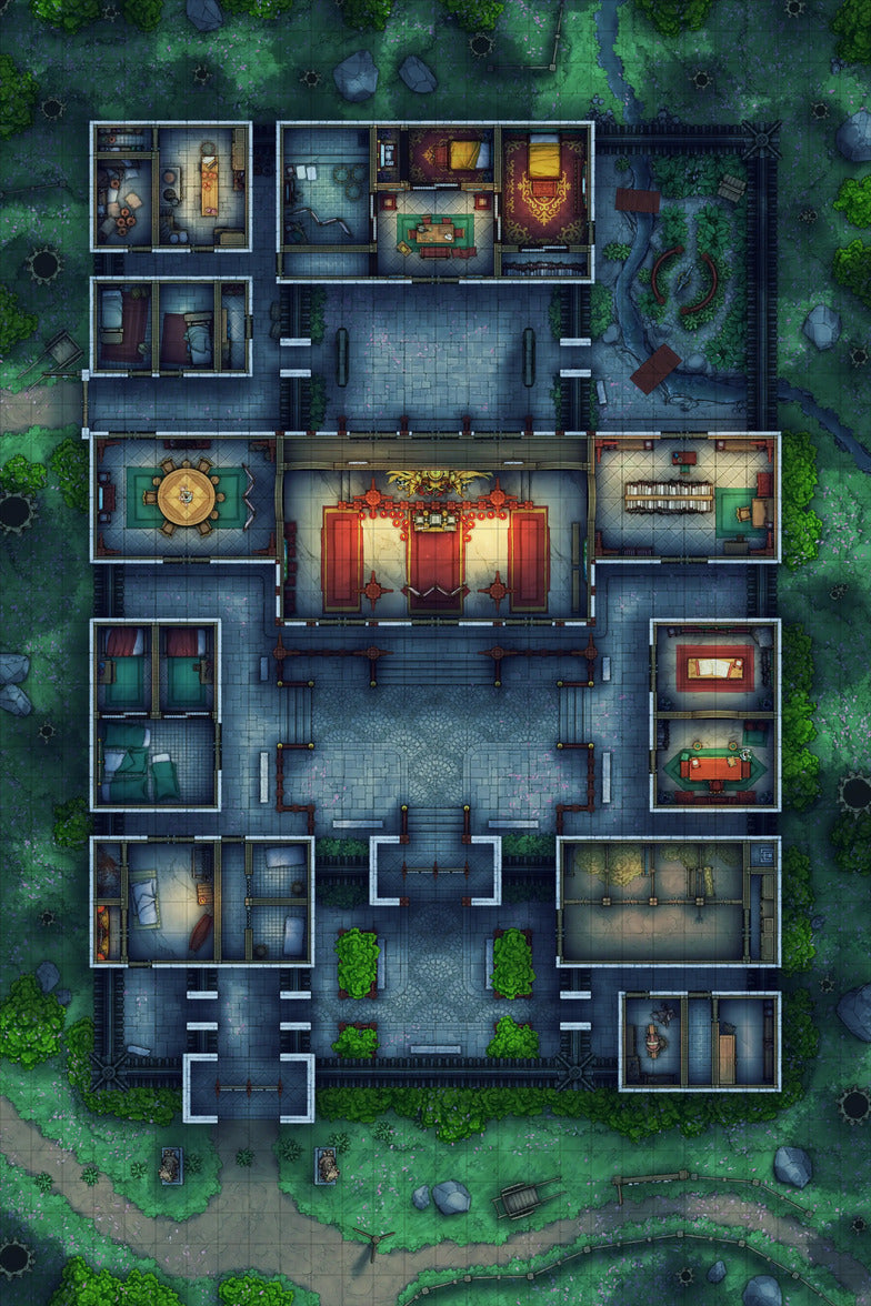 Chinese Noble's Mansion Tileset