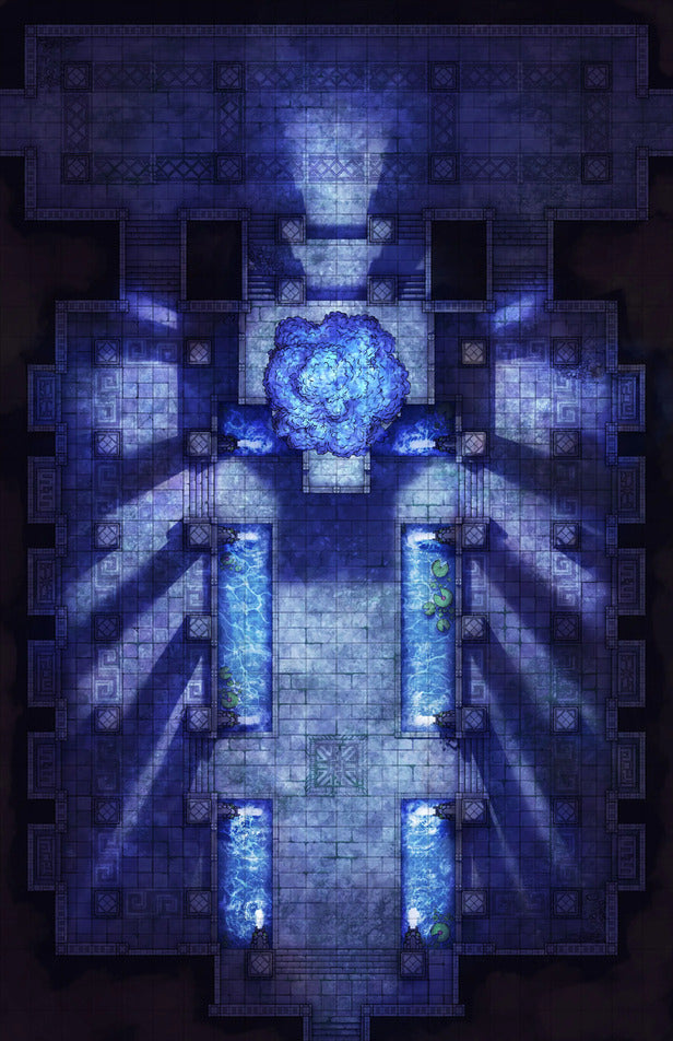 Overgrown Tomb & Courtyard