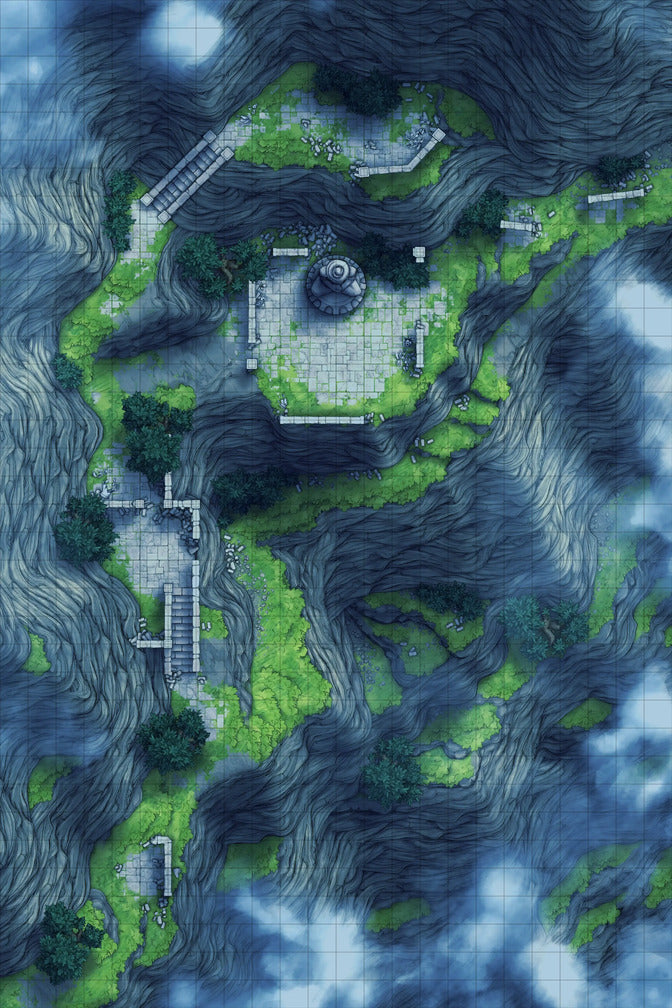 Mountain Pass Ruins