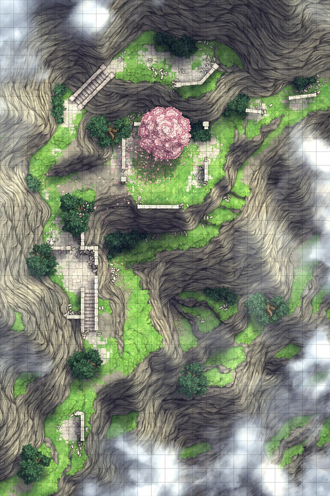 Mountain Pass Ruins