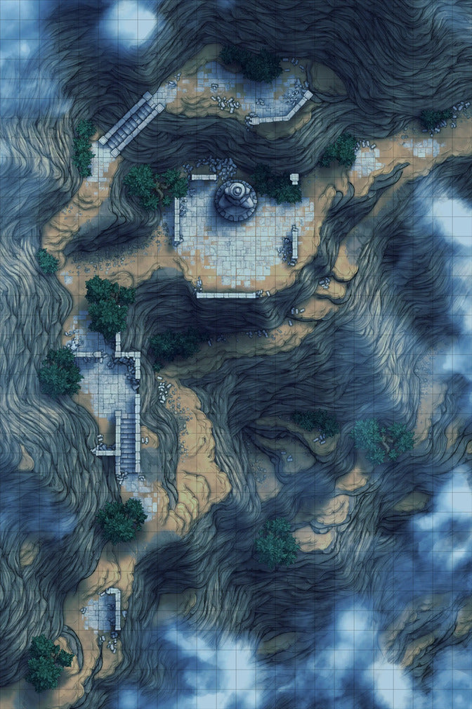 Mountain Pass Ruins