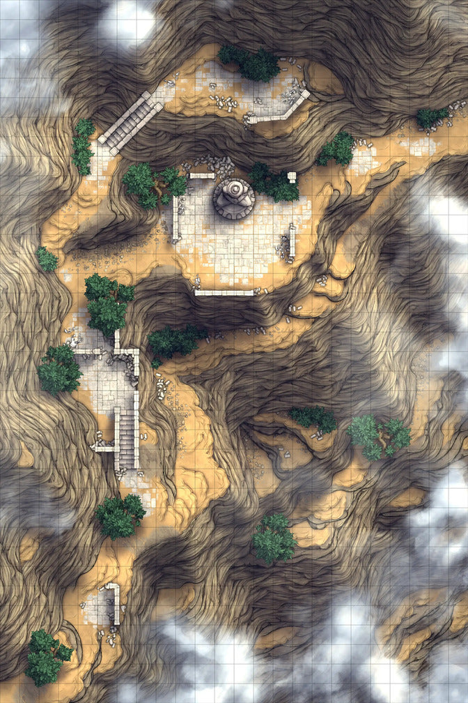 Mountain Pass Ruins