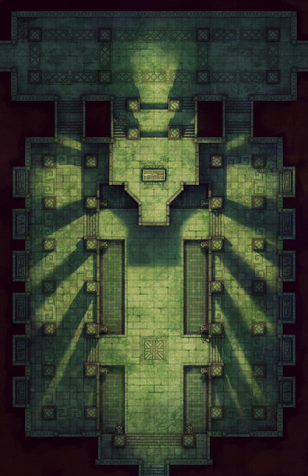Overgrown Tomb & Courtyard