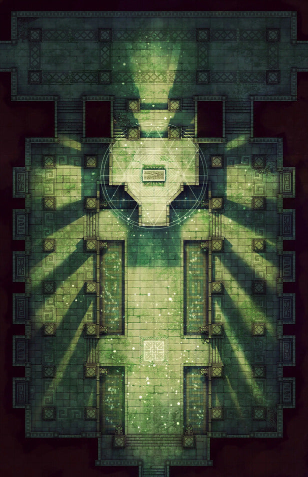 Overgrown Tomb & Courtyard