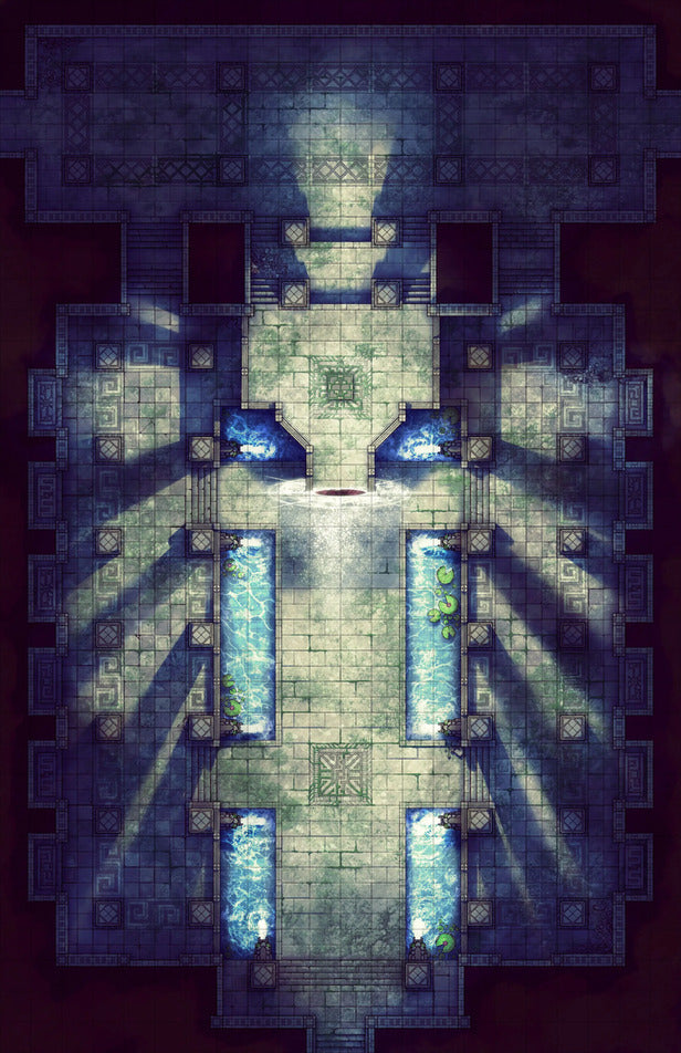 Overgrown Tomb & Courtyard
