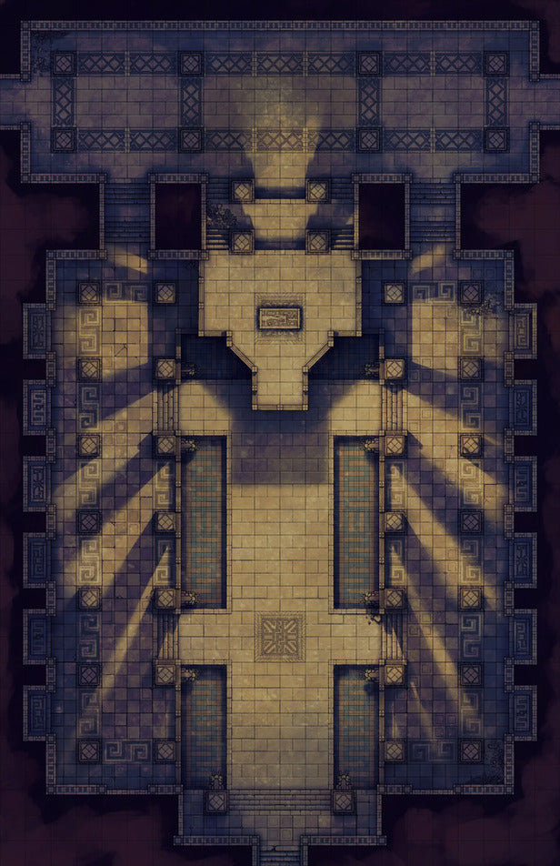 Overgrown Tomb & Courtyard