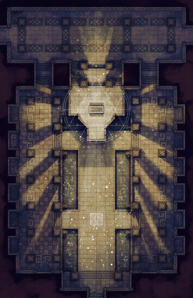 Overgrown Tomb & Courtyard