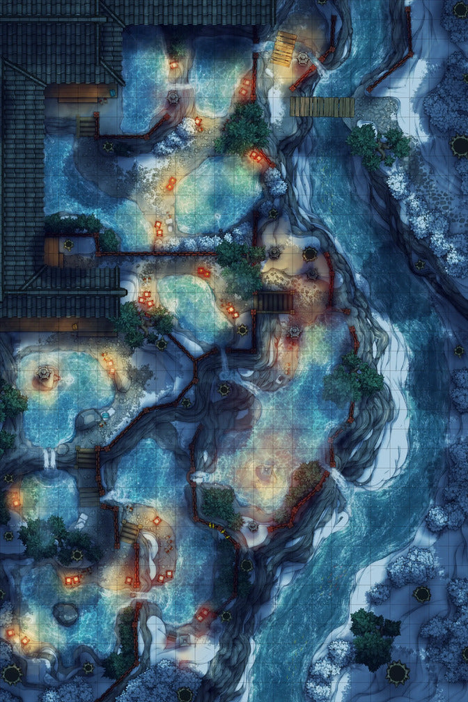 Hot Springs Onsen Bathhouse