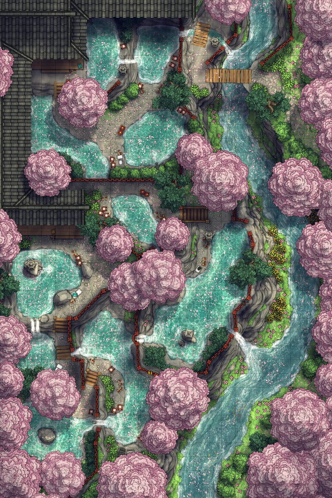 Hot Springs Onsen Bathhouse
