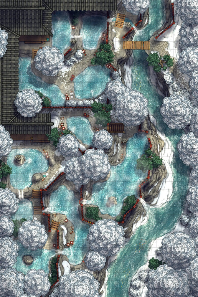 Hot Springs Onsen Bathhouse