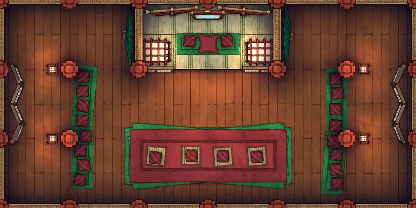 Fox Spirit's Island Palace - Modular Dungeon Tileset
