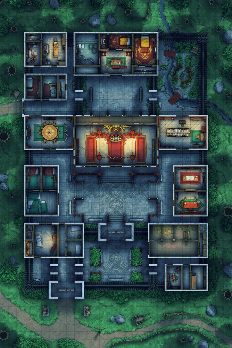 Chinese Noble's Mansion Tileset
