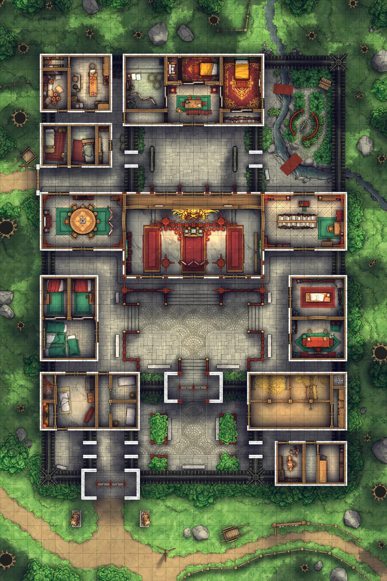 Chinese Noble's Mansion Tileset