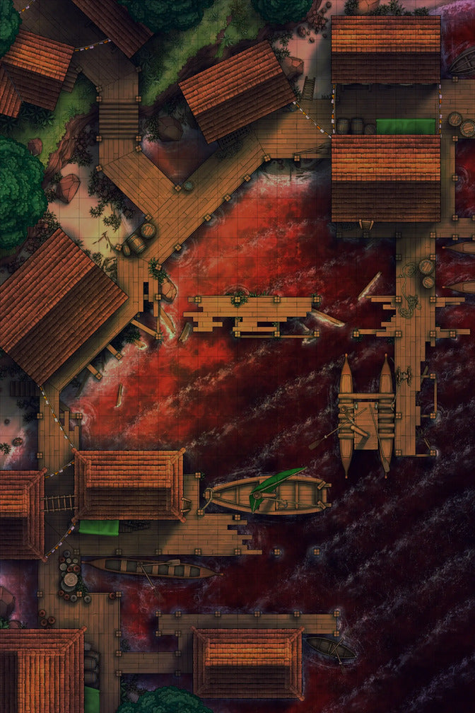 Coastal Fishing Village