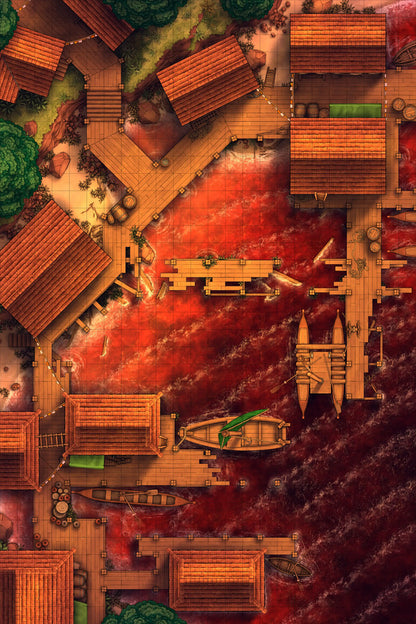 Coastal Fishing Village