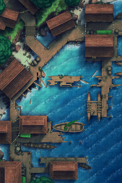 Coastal Fishing Village