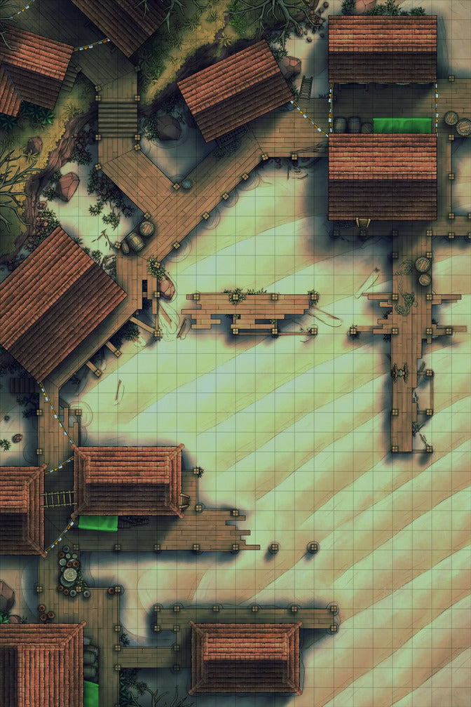 Coastal Fishing Village