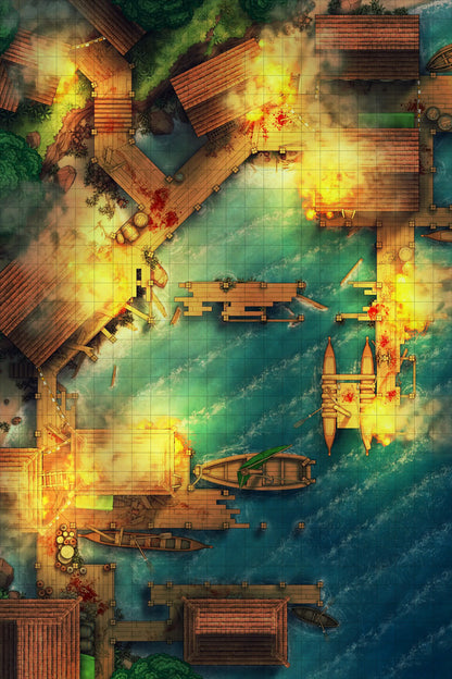 Coastal Fishing Village