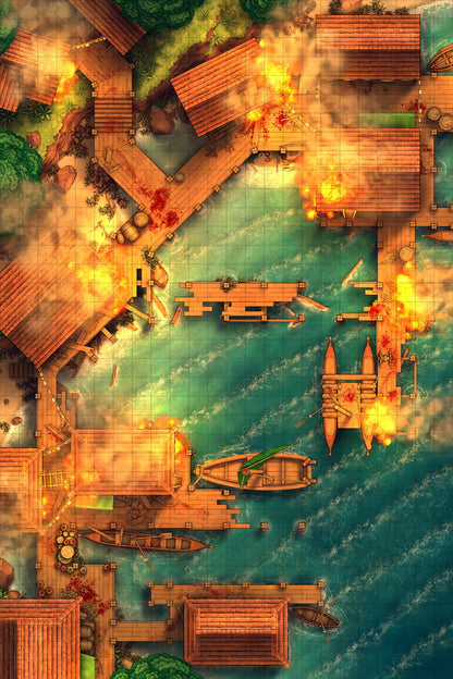 Coastal Fishing Village
