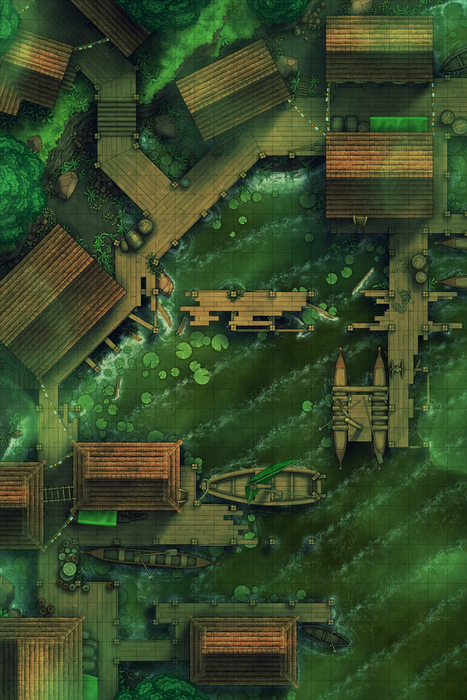 Coastal Fishing Village