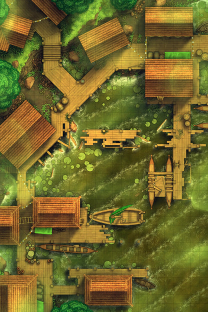 Coastal Fishing Village