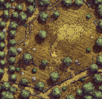 Forgotten Golden Wheat Fields