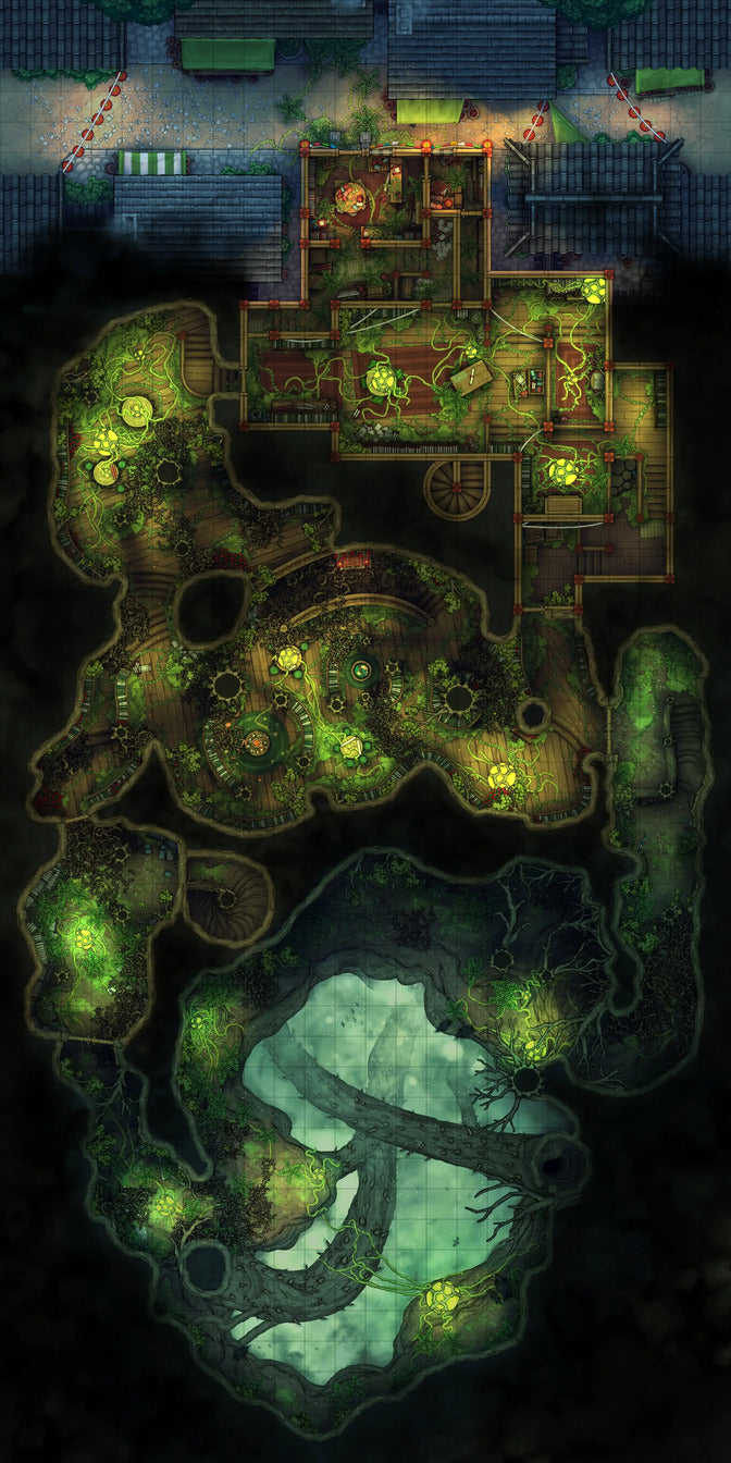 Hidden Spirit Tree Library