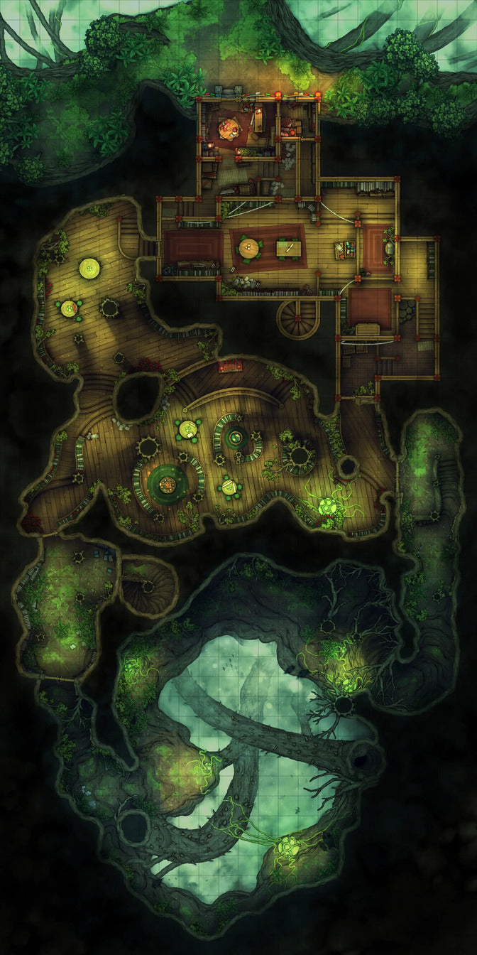 Hidden Spirit Tree Library