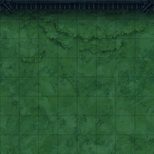 Modular Garden Tileset & Assets Battlemap - Japanese Walled Garden 1x1 8x8 Exterior I 01 Plain Night