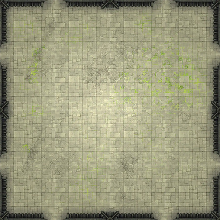 Modular Garden Tileset & Assets Battlemap - Japanese Walled Garden 2x2 16x16 X 04 Eight Entrances