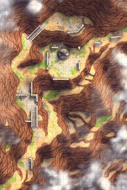 Mountain Pass Ruins