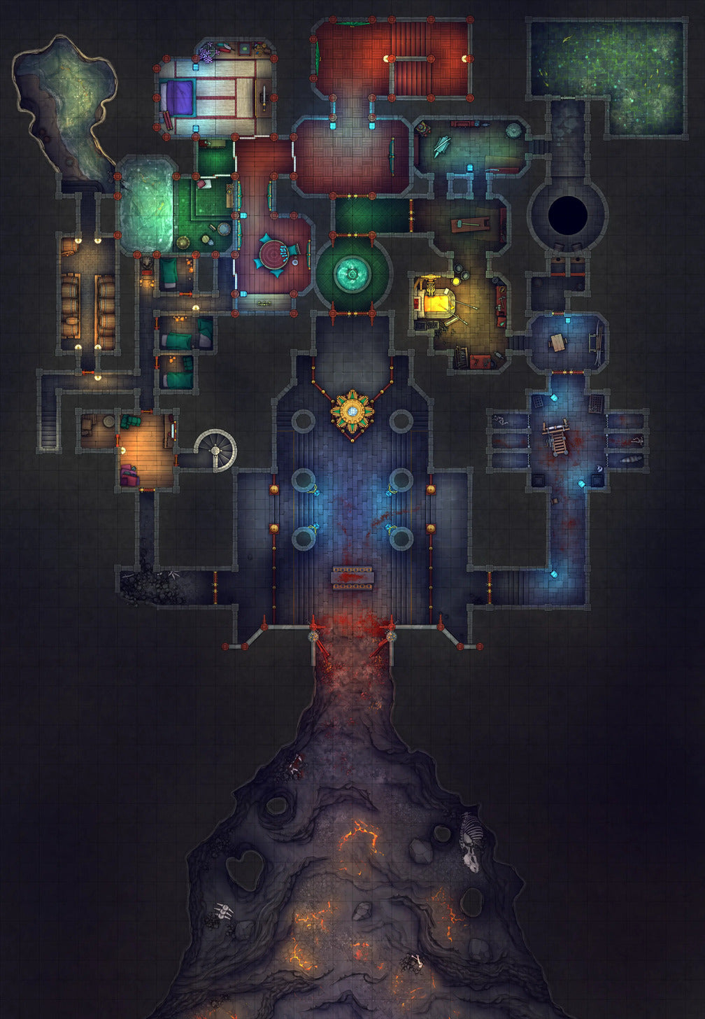 Oni Mountain Kabuki Castle