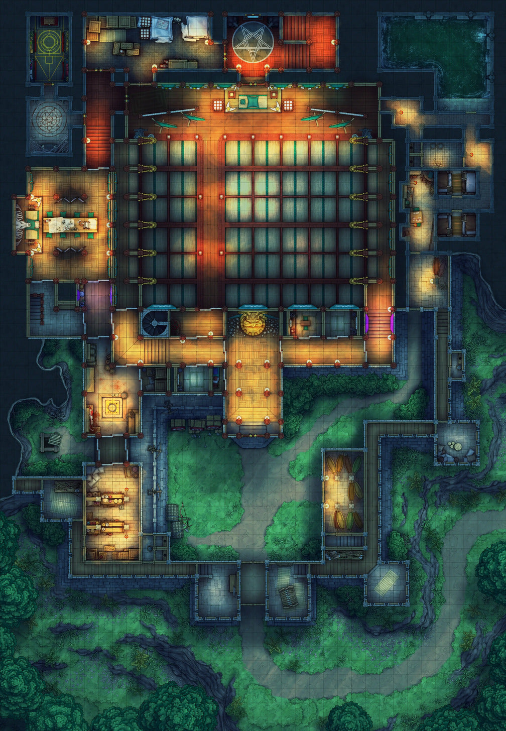 Oni Mountain Kabuki Castle