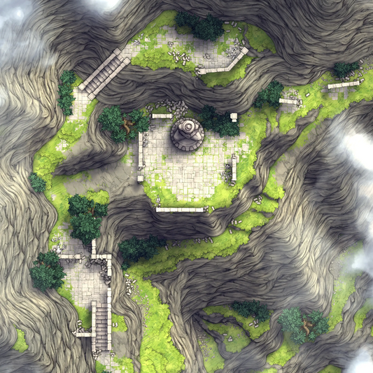 Mountain Pass Ruins