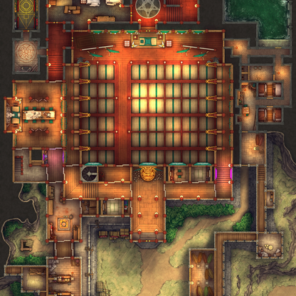 Oni Mountain Kabuki Castle