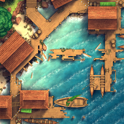 Coastal Fishing Village