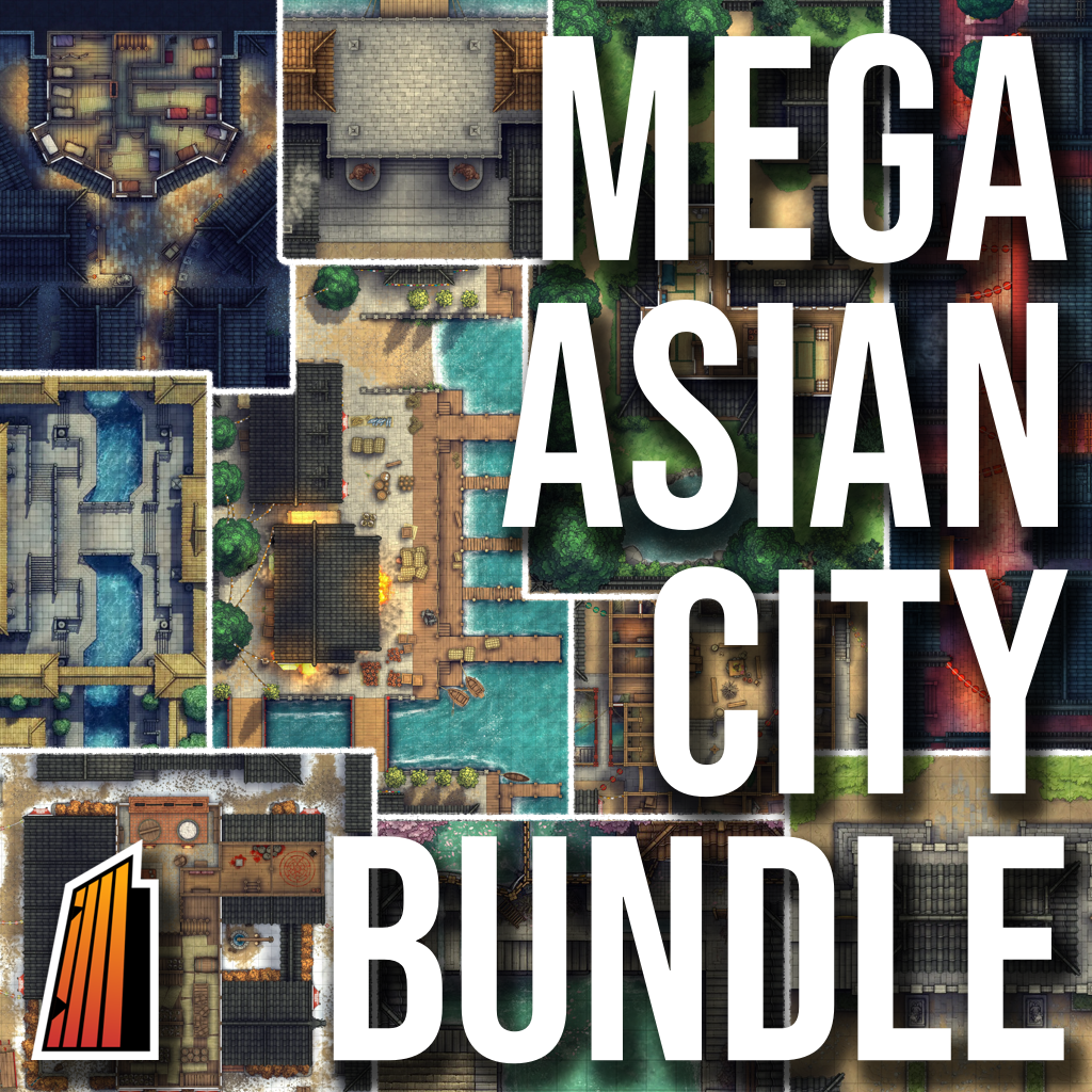 Mega Asian City Bundle