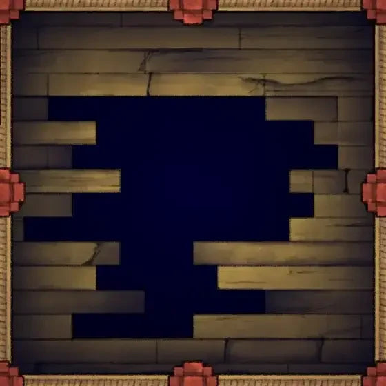Fox Spirit’s Island Palace - Modular Dungeon Tileset Battlemap - 8-bit pixelated wooden door red - Digital, Foundry