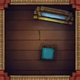 Fox Spirit’s Island Palace - Modular Dungeon Tileset Battlemap - brown wooden floor blue rug - Digital, Foundry VTT,