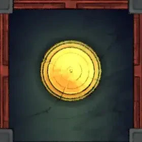 Fox Spirit’s Island Palace - Modular Dungeon Tileset Battlemap - gold circular coin intricate design - Digital, Foundry