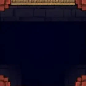 Fox Spirit’s Island Palace - Modular Dungeon Tileset Battlemap - red brick fireplace gold trim - Digital, Foundry VTT,