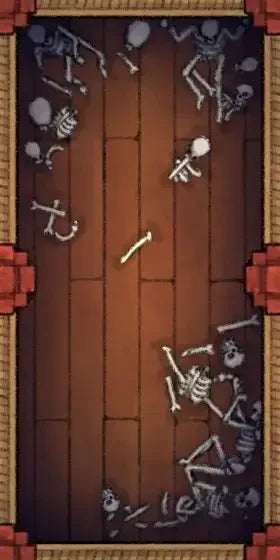 Fox Spirit’s Island Palace - Modular Dungeon Tileset Battlemap - wooden floor bones skulls design - Digital, Foundry