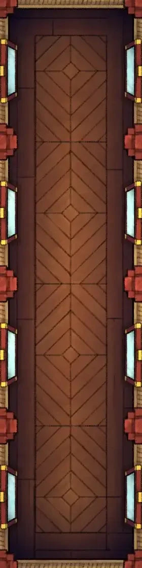 Fox Spirit’s Island Palace - Modular Dungeon Tileset Battlemap - wooden door geometric patterns glass - Digital,