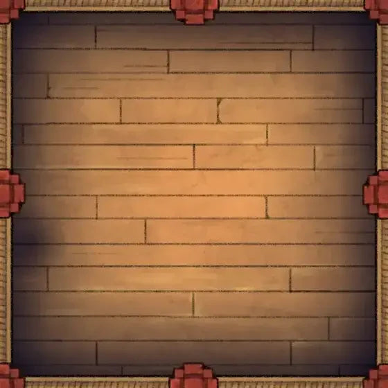 Fox Spirit’s Island Palace - Modular Dungeon Tileset Battlemap - wooden floor brick wall backdrop - Digital, Foundry