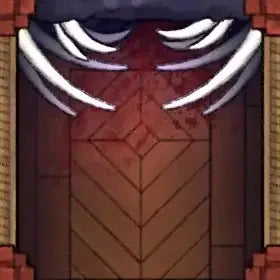 Fox Spirit’s Island Palace - Modular Dungeon Tileset Battlemap - wooden door geometric patterns white - Digital,