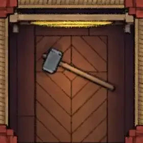 Fox Spirit’s Island Palace - Modular Dungeon Tileset Battlemap - wooden mallet silver head brown - Digital, Foundry