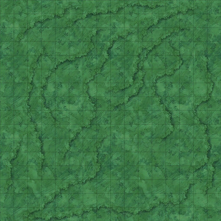 Modular Asian City Walls Tileset Battlemap - green marble texture wall tile - Digital, Foundry VTT, Print