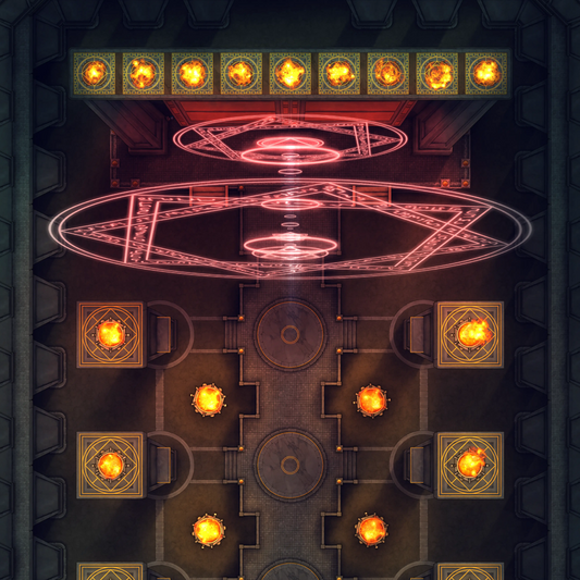 Pathfinder Ritual Chamber Battlemaps — DnDungeon – Page 2