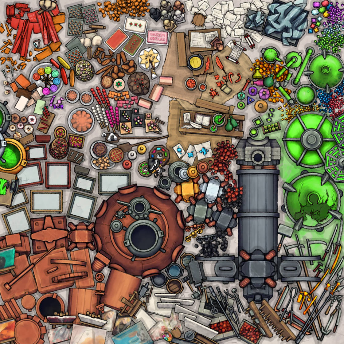 Whimsical Artisan's Workshop Assets